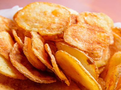 Spicy Potato Chips